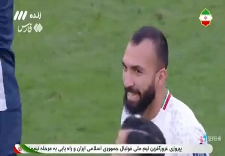 شادی مهدی طارمی روی سکوها / فیلم