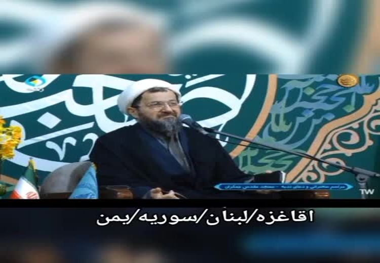 قطع پخش زنده تلویزیونی بخاطر اعتراض یک فرد به سخنران مذهبی