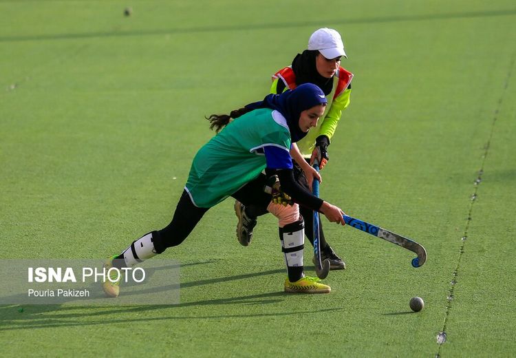 زنان در اردوی تیم ملی هاکی چمنی