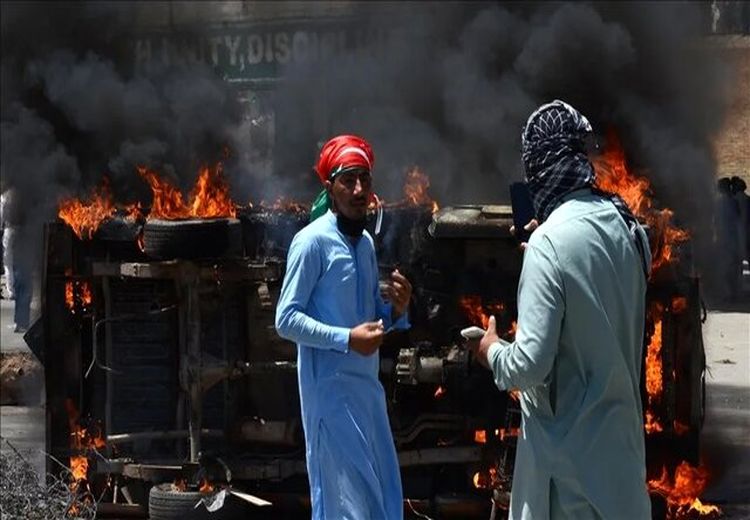 مداخله ارتش پاکستان در پی ناآرامی‌ها پس از دستگیری عمران خان