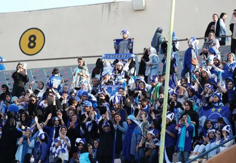 پرسپولیس و نساجی بدون حضور زنان!