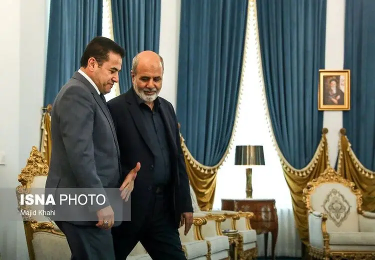 اولین دیدار دیپلماتیک دبیر جدید شورای عالی امنیت ملی 