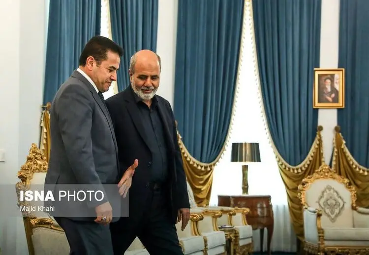 اولین دیدار دیپلماتیک دبیر جدید شورای عالی امنیت ملی 