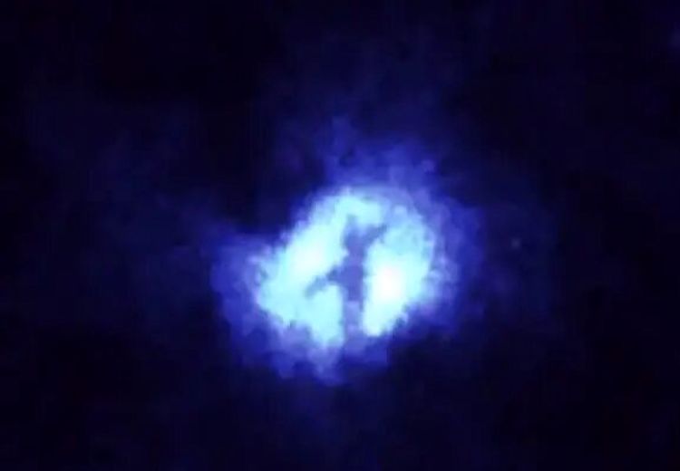 کشف یک صلیب در کهکشان! + عکس