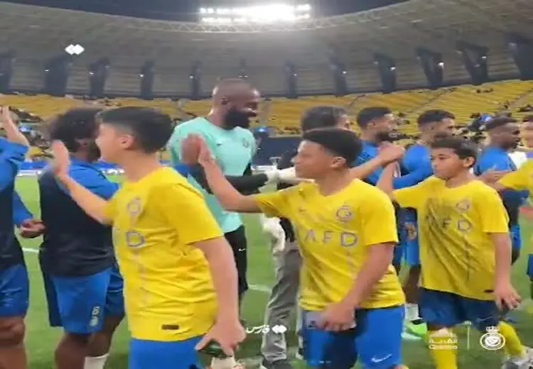 لحظه عصبانیت رونالدو از غرور پسرش!