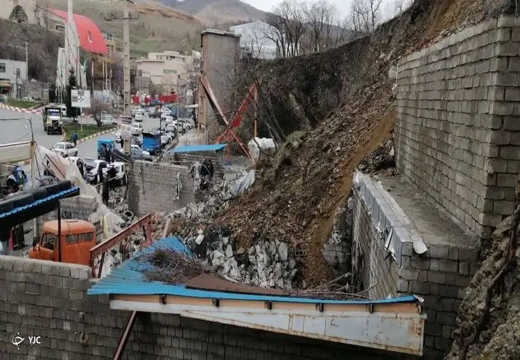 رانش زمین در سردشت