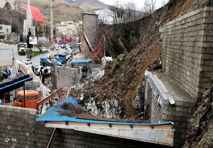 رانش زمین در سردشت