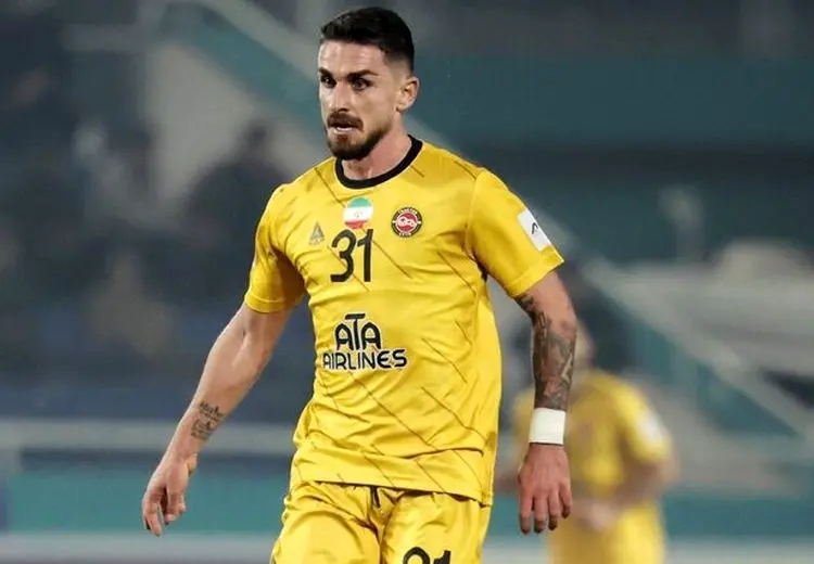 لوشکیا بهترین بازیکن دیدار نسف-تراکتور شد