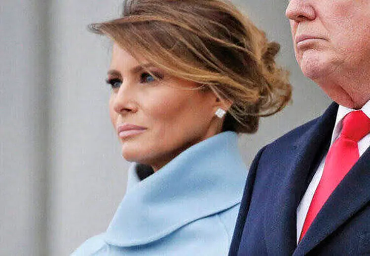 ملانیا در کنار ترامپ در مراسم قرعه کشی جام جهانی ۲۰۲۶