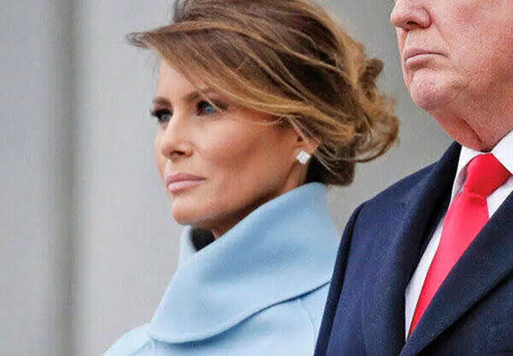 ملانیا در کنار ترامپ در مراسم قرعه کشی جام جهانی ۲۰۲۶