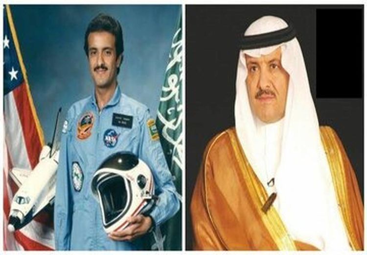 عکس/ پسر فضانورد پادشاه عربستان