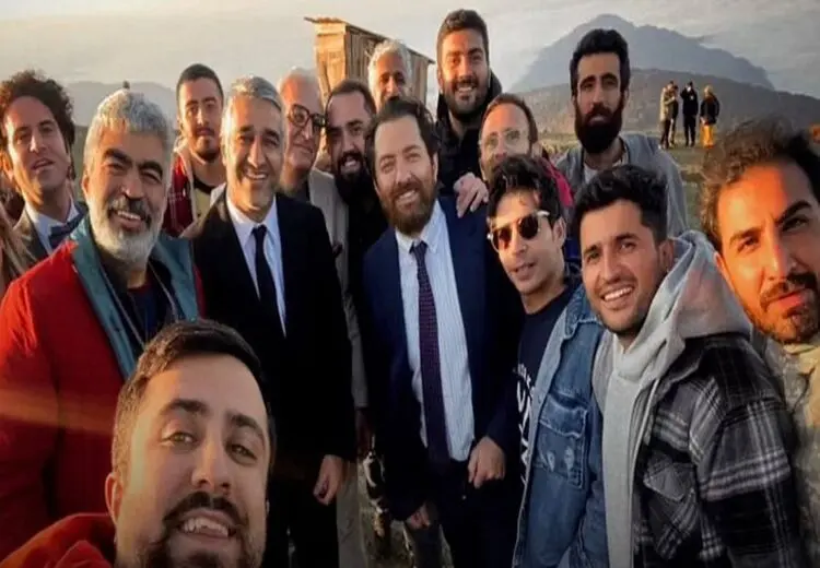 رونمایی از گریم جالب بهرام رادان و بیژن بنفشه‌خواه در فیلم جدید سروش صحت