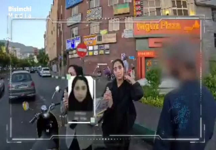 تذکر عجیب و تهدیدآمیز پلیس به بی‌حجاب‌ها در تهران (فیلم)