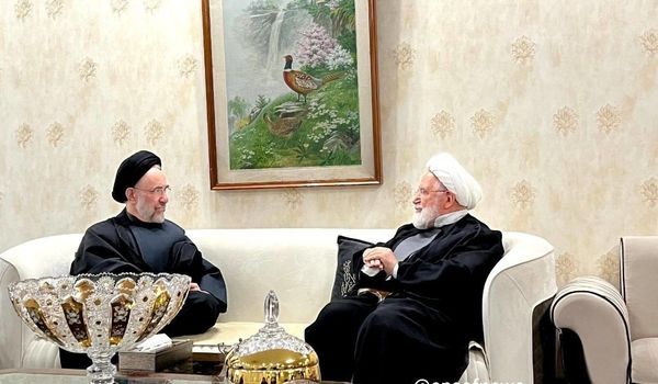 در  دیدار خاتمی با کروبی چه گذشت؟ + فیلم