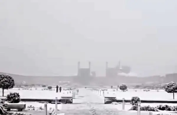 رخت سفید بر تن اصفهان/ فیلم