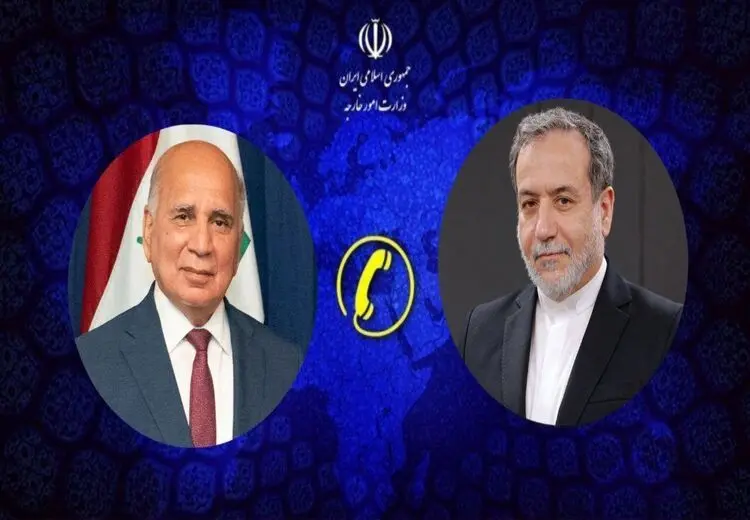 گفت وگوی تلفنی عراقچی با وزیر خارجه عراق