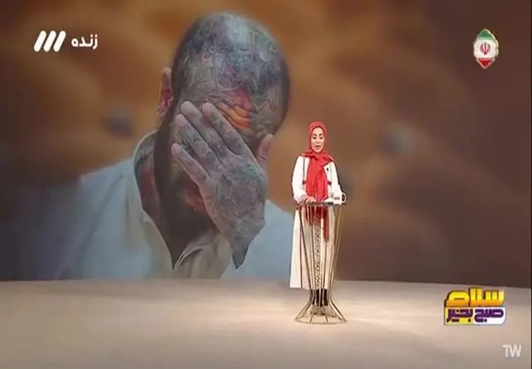 حمله ژیلا صادقی به تتلو در برنامه زنده تلویزیونی