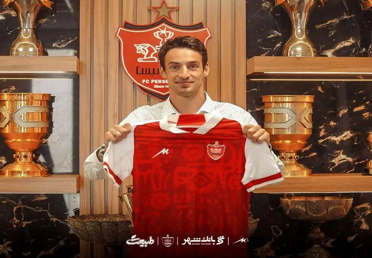 گئورگی گولسیانی با پرسپولیس تمدید کرد + عکس
