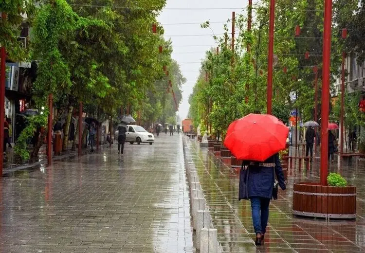 بارش باران در ۱۹ استان کشور ادامه دارد