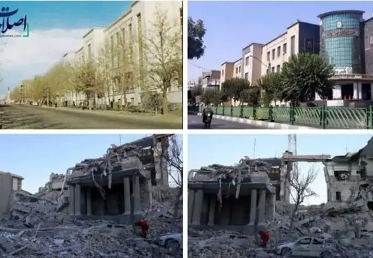 ساختمان سابق ژاندارمری با خاک یکسان شد