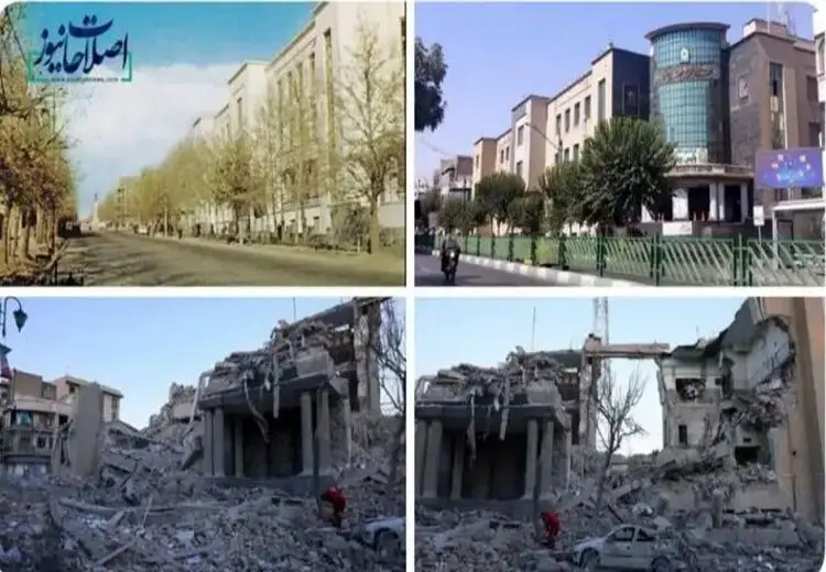 ساختمان سابق ژاندارمری با خاک یکسان شد