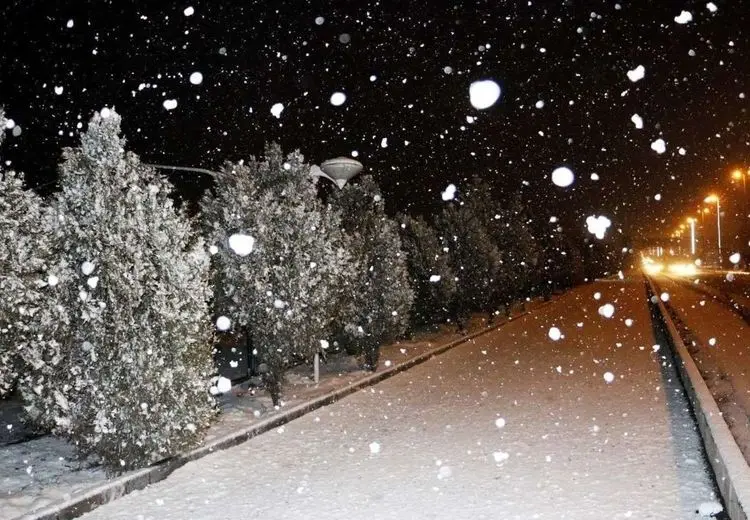  هشدار بارش برف در برخی نقاط تهران