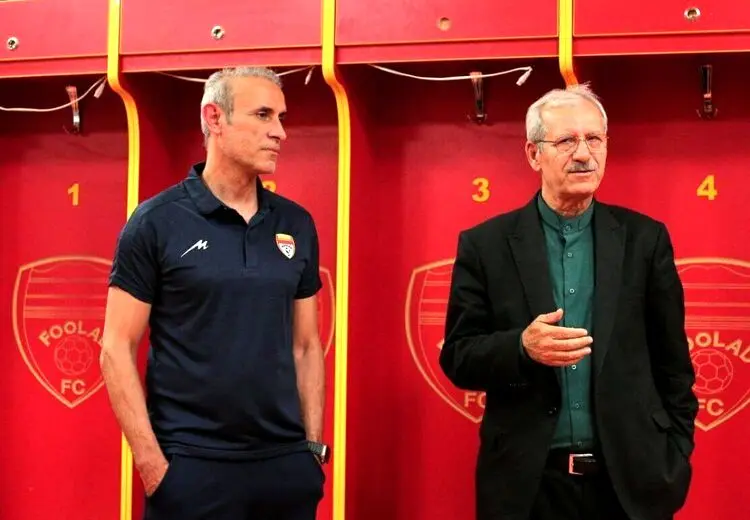  گل محمدی در مراسم معارفه‌اش: هواداران فولاد فصل قبل استرس زیادی کشیدند