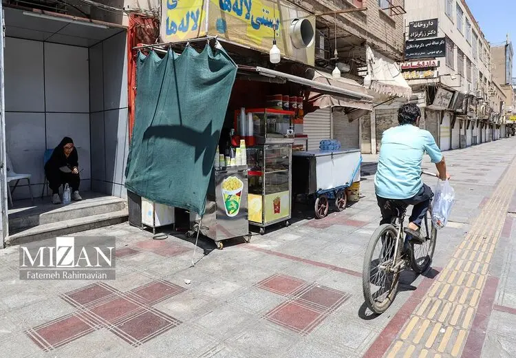 اهواز در یک روز گرم