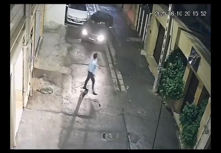 تصاویری از سوقصد به عابرپیاده با خودرو در کرج!