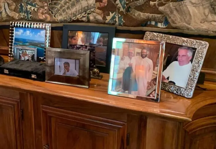 تصویری از بن سلمان با اپستین 
