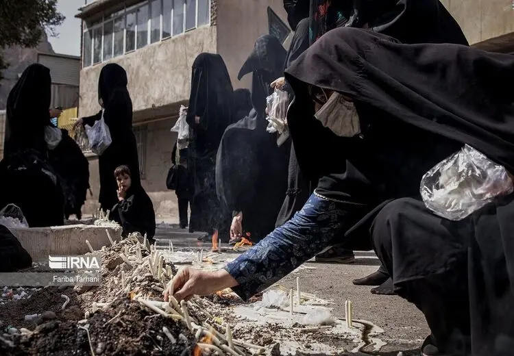  آیین «چهل منبر» زنان لرستان