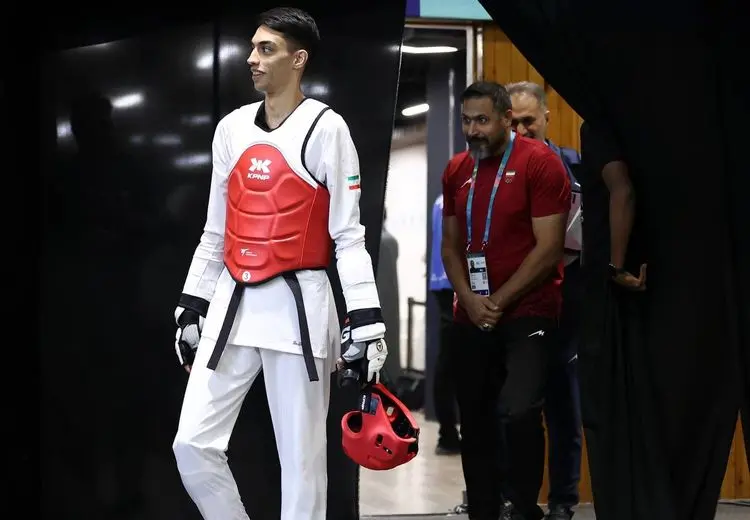 علی اصغر علی‌ مرادیان اولین طلای تکواندوی ایران را کسب کرد