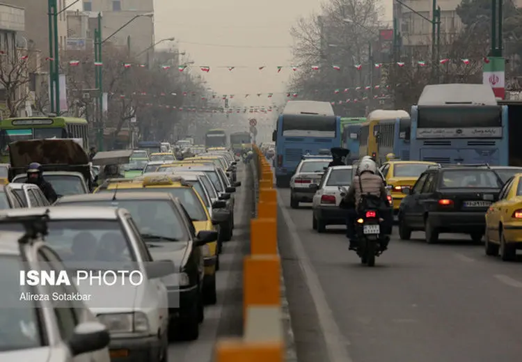 لغو سهمیه تردد رایگان در محدوده آلودگی هوای تهران از ۹ تا ۲۷ اسفند