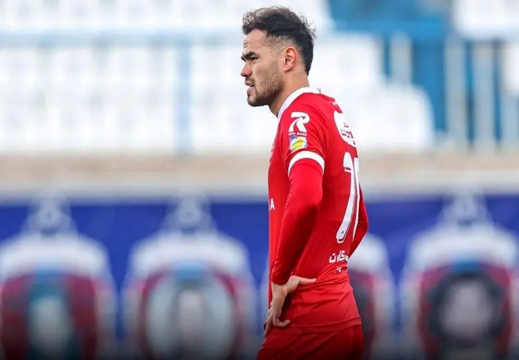 غیبت مهاجم پرسپولیس در تمرینات تیم !