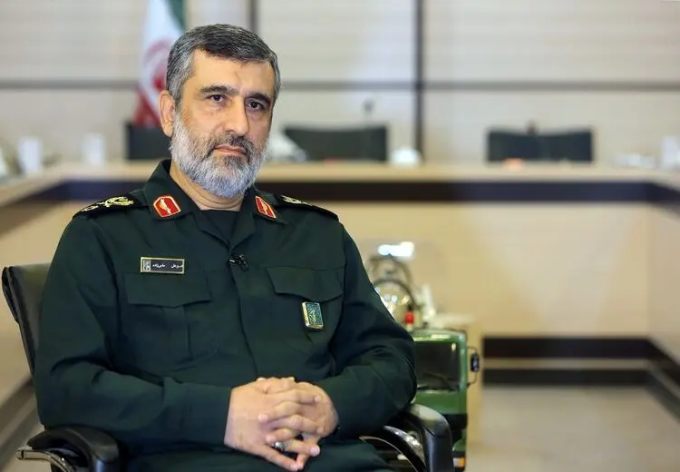 سردار حاجی‌زاده در عملیات وعده صادق اسرائیل پیام داد خفیف حمله کنید