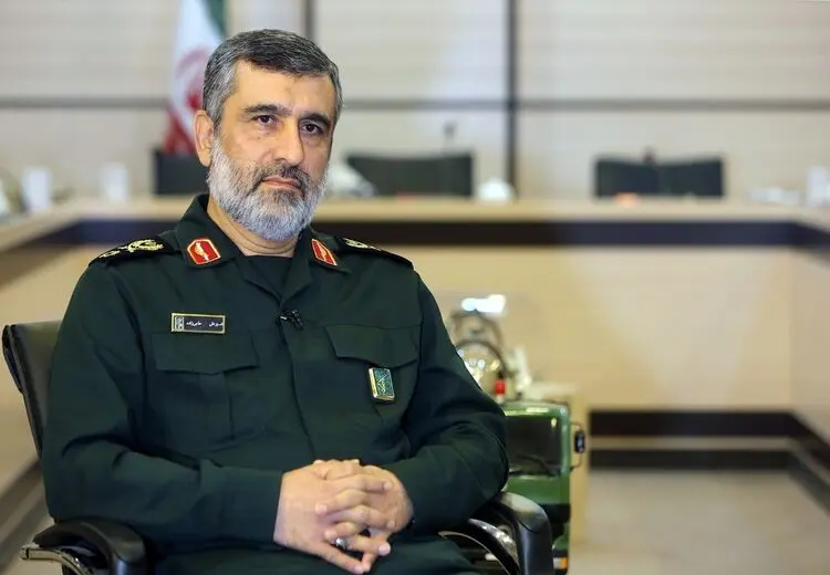سردار حاجی‌زاده در عملیات وعده صادق اسرائیل پیام داد خفیف حمله کنید