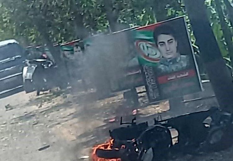 حمله پهپادی جدید اسراییل در جنوب لبنان + عکس