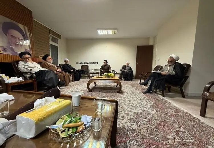 حضور سید محمد خاتمی در جلسه مجمع روحانیون مبارز