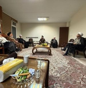 حضور سید محمد خاتمی در جلسه مجمع روحانیون مبارز