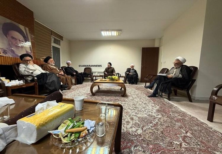 حضور سید محمد خاتمی در جلسه مجمع روحانیون مبارز