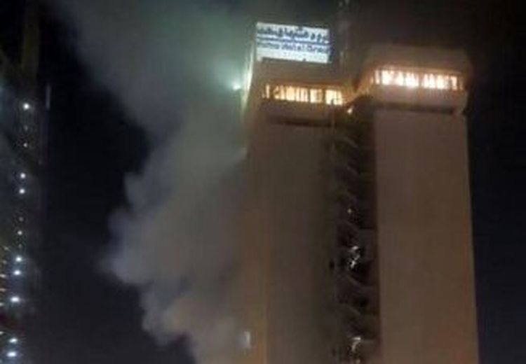 حریق در هتل همای تهران/ مدیران هتل با آتش نشانان درگیر شدند!