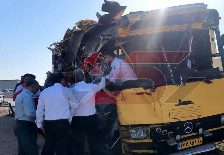 افزایش تعداد دانشجویان فوت شده تصادف اتوبوس در سمنان به سه نفر