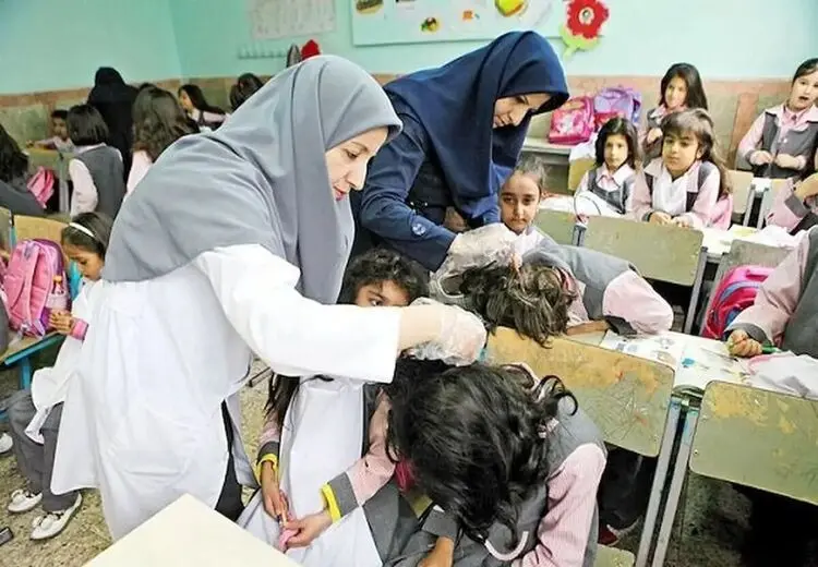 شپش در مدارس تهران هست اما کم است! 