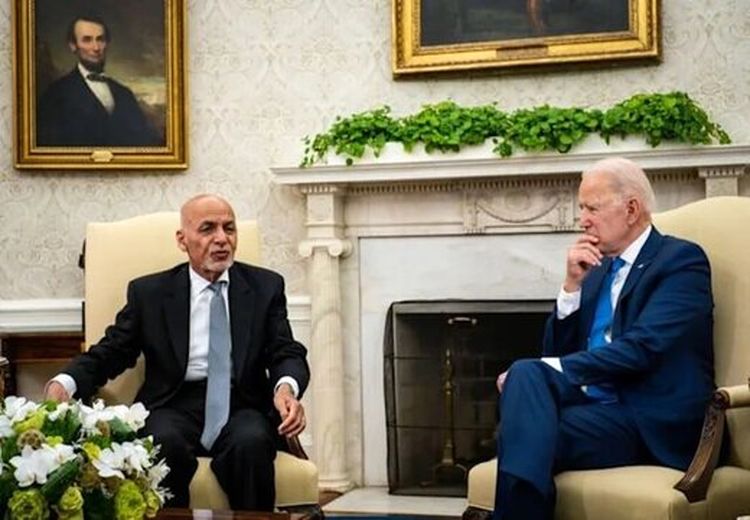 افشای مکالمه آخرین تماس بایدن و غنی قبل از سقوط کابل