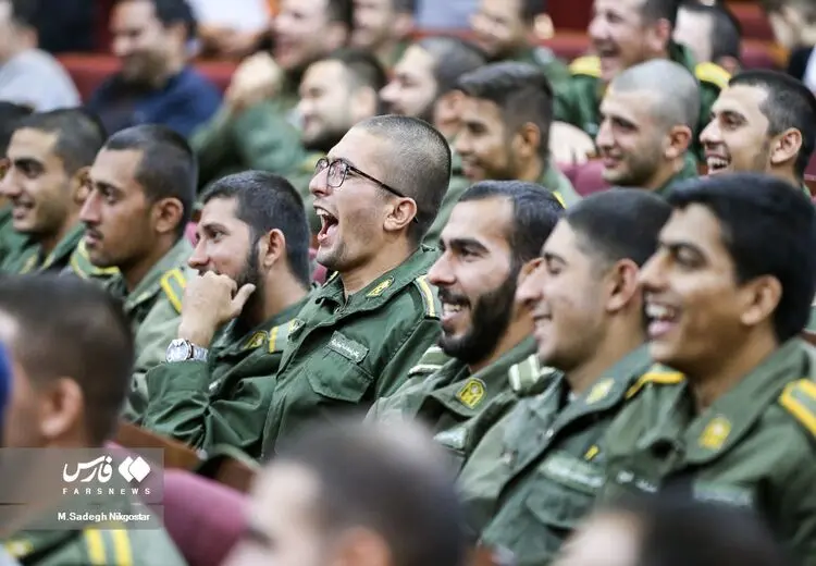 جشنواره "جوان سرباز" با حضور سربازان پلیس و راهور