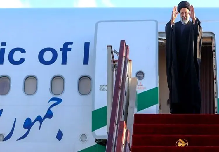 رئیسی الجزیره را به مقصد تهران ترک کرد