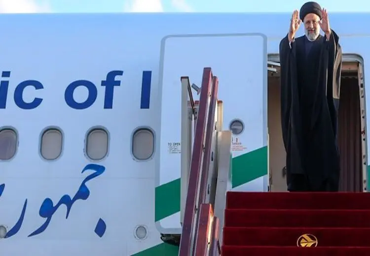 رئیسی الجزیره را به مقصد تهران ترک کرد