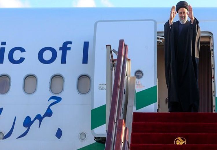 رئیسی الجزیره را به مقصد تهران ترک کرد