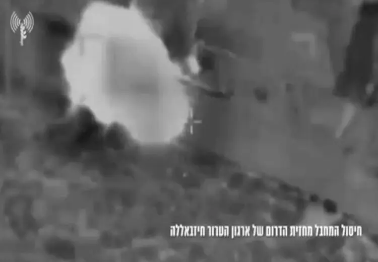 لحظه ترور فرمانده ارشد حزب الله از زاویه پهپاد اسرائیل