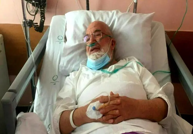 وضعیت جسمانی مهدی کروبی بعد از عمل دو ساعت و نیمه + عکس